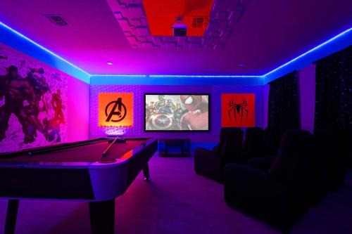 9BR w Private Pool Theater Near Disney